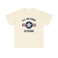 Load image into Gallery viewer, U.S. Air Force Veteran Distressed Star T-Shirt
