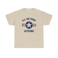 Load image into Gallery viewer, U.S. Air Force Veteran Distressed Star T-Shirt