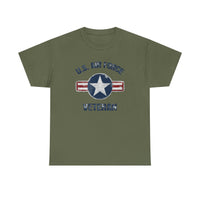 Load image into Gallery viewer, U.S. Air Force Veteran Distressed Star T-Shirt