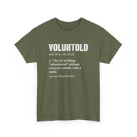 Load image into Gallery viewer, Veteran Volunteer Tee — 'Volunteered' Military Pride T-Shirt